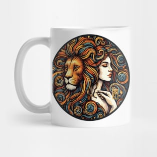 ZODIAC Leo - Astrological LEO - LEO - ZODIAC sign - Van Gogh style - 28 Mug